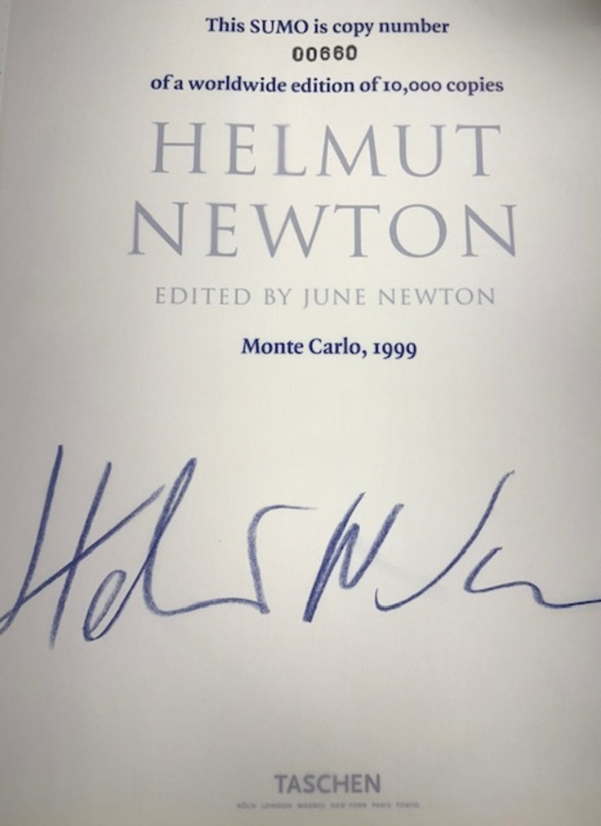 Helmut Newton (includes easel)