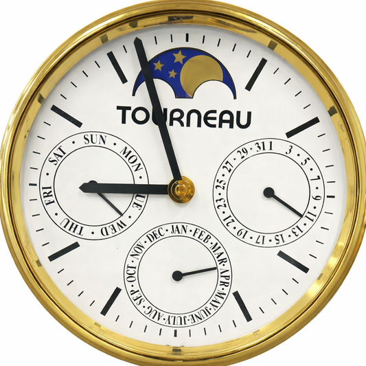 Tourneau Calendar Wall Clock