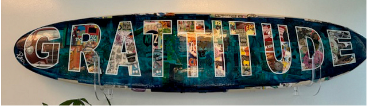 Gratitude Surfboard